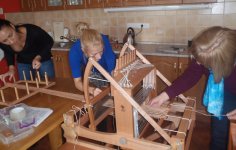 Weaving course Lesna August 2014