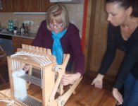 Weaving course Lesna August 2014