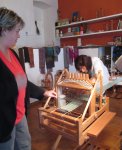 Weaving course October 2015